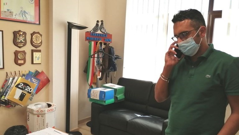 Il sindaco di Ginosa Vito Parisi Il sindaco di Ginosa Vito Parisi