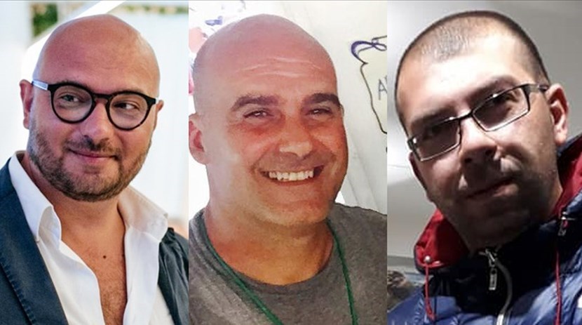 Agostino Greco (Volley Castellaneta), Michele Granito (Valentino Basket Castellaneta) e Giuseppe Tarquinio (Asd Castellaneta) Agostino Greco (Volley Castellaneta), Michele Granito (Valentino Basket Castellaneta) e Giuseppe Tarquinio (Asd Castellaneta)