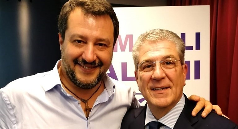 Matteo Salvini e Gianfranco Chiarelli
