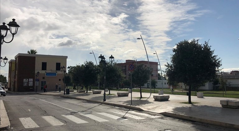 Palagianello, piazza Giovanni Paolo II