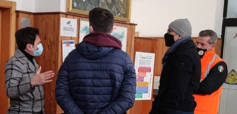 Il sindaco Frigiola a colloquio Il sindaco Frigiola a colloquio