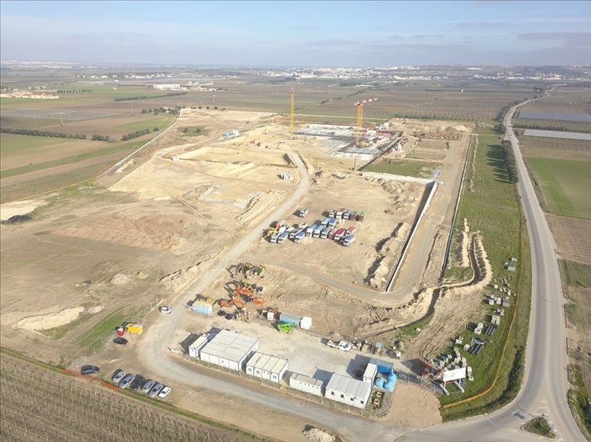 Il cantiere dell'ospedale San Cataldo di Taranto