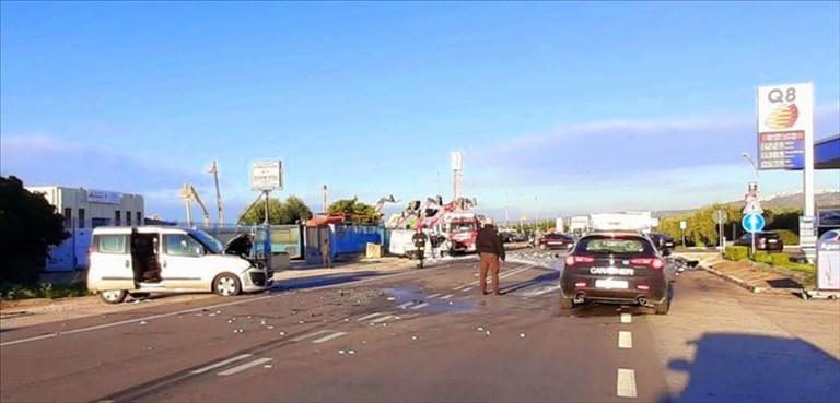 Incidente sulla Strada Statale Appia - Foto di repertorio