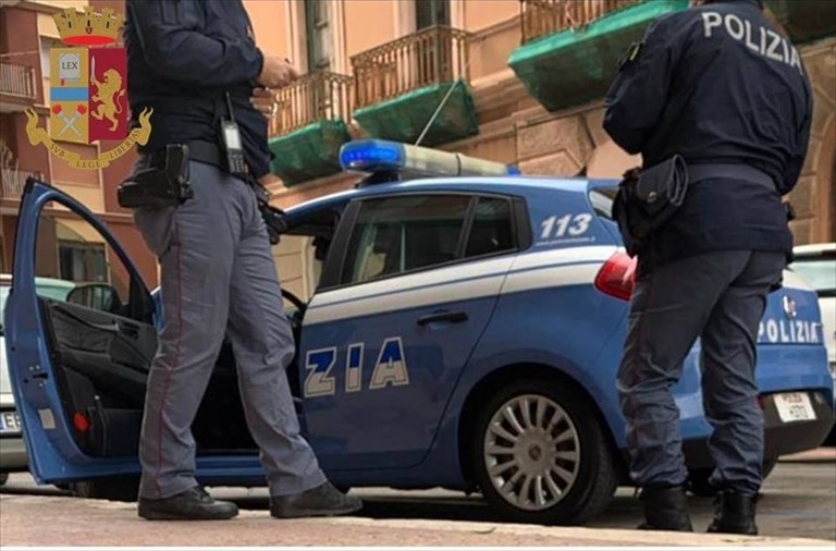 La Squadra volante della polizia