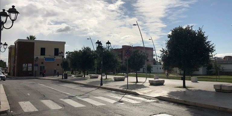 Palagianello, piazza Giovanni Paolo II