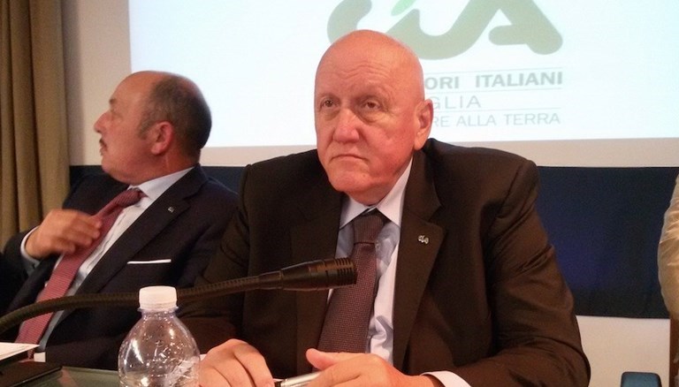 Raffaele Carrabba, presidente regionale di CIA Agricoltori Italiani della Puglia