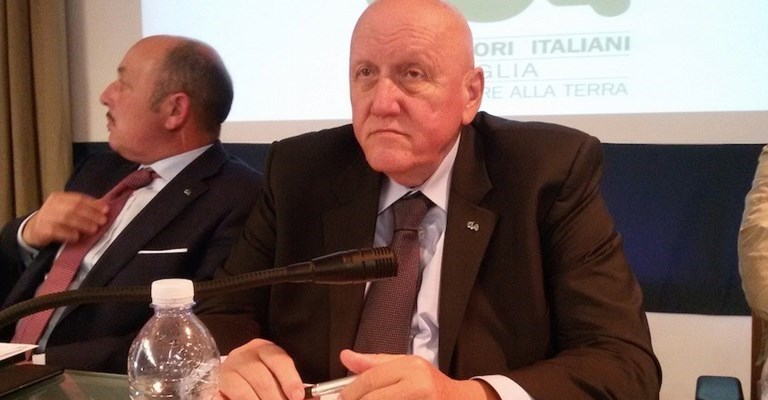 Raffaele Carrabba, presidente regionale di CIA Agricoltori Italiani della Puglia