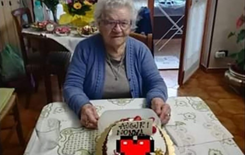 Buon compleanno alla signora Leonarda