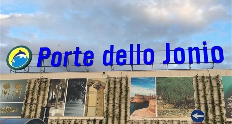 Il centro commerciale Porte dello Jonio  di Taranto