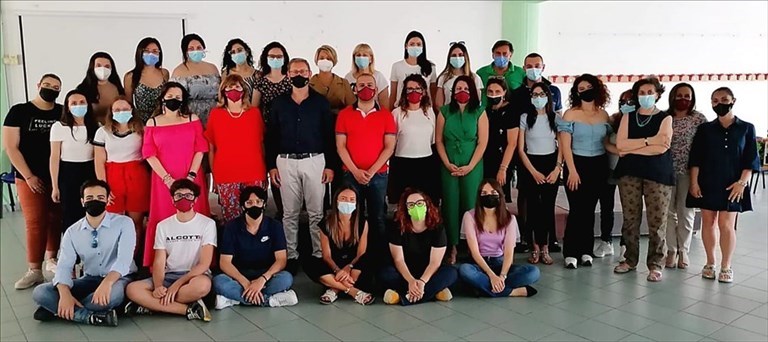 Il sindaco Quarto saluta gli operatori del Servizio Civile Universale