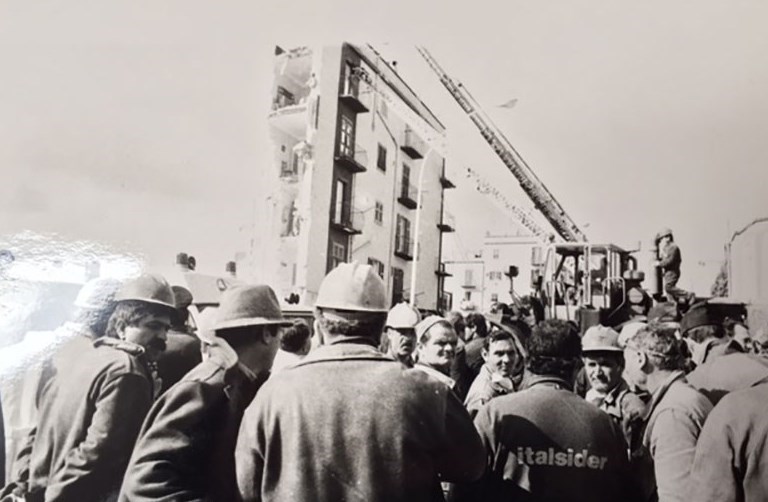 Il crollo di viale Verdi, nel 1985