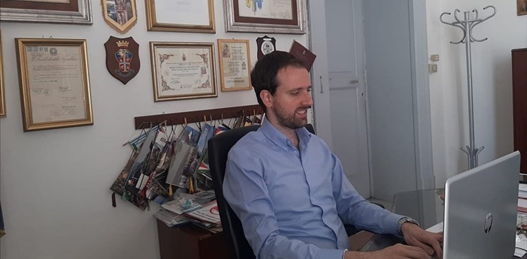 Il sindaco di Mottola Giampiero Barulli Il sindaco di Mottola Giampiero Barulli