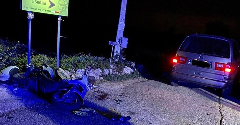 Auto contro moto sulla Palagianello-Mottola: ferito un giovanissimo