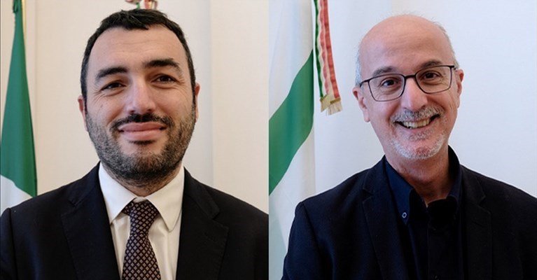 Da sinistra: Delli Noci e Lopalco