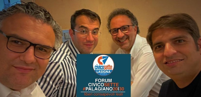 Da sinistra a destra: Lasigna, Gugliotti, Labalestra e Lopane Da sinistra a destra: Lasigna, Gugliotti, Labalestra e Lopane