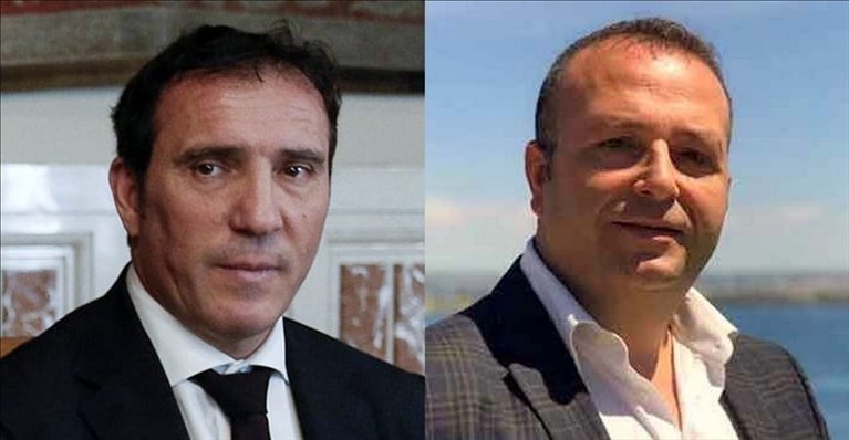 Da sinistra: Massimo Cassano e Massimiliano Stellato