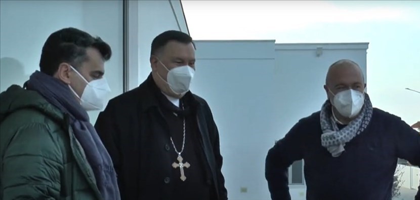 Monsignor Maniago trasferito in Calabria: i ringraziamenti di Cia Due Mari