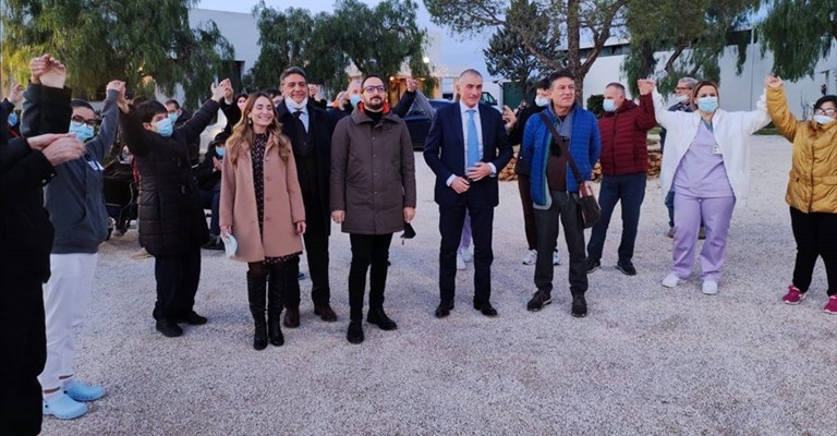 Mazzarano in visita al centro diurno per disabili e al "Dopo di noi" di Grottaglie