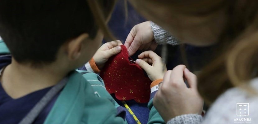"Aspettando il Natale": corso di cucito creativo by Aracnea