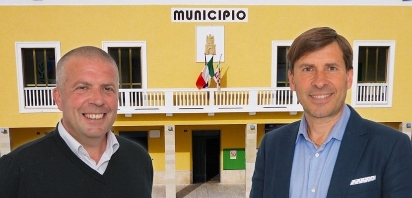 Raffaele Rochira e Agostino De Bellis del M5S Raffaele Rochira e Agostino De Bellis del M5S