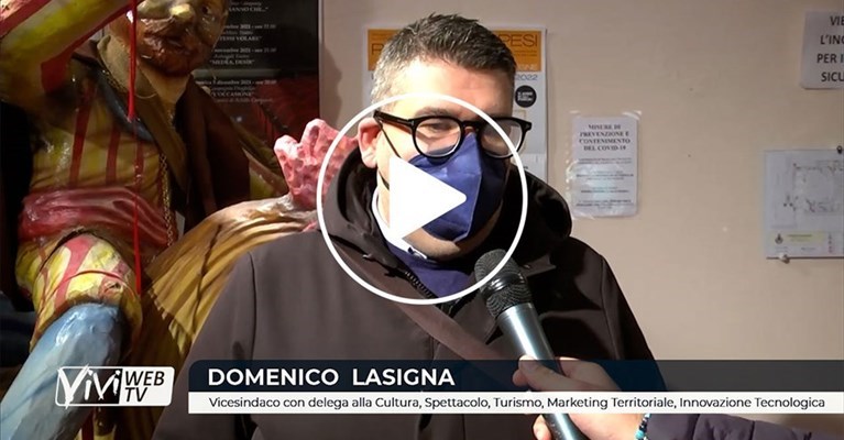 Il vicesindaco e assessore alla Cultura, Spettacolo, Turismo Domenico Lasigna