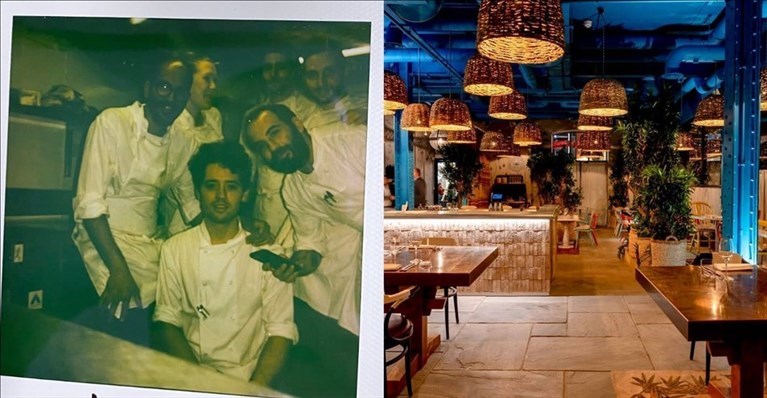 Il Ristorante Warehouse a Londra e lo staff Il Ristorante Warehouse a Londra e lo staff
