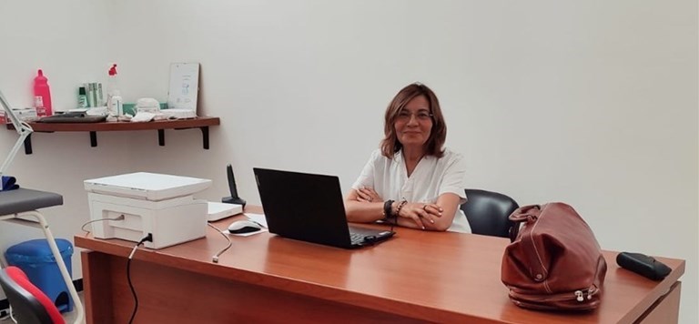 La dottoressa Rosa Pellicani La dottoressa Rosa Pellicani