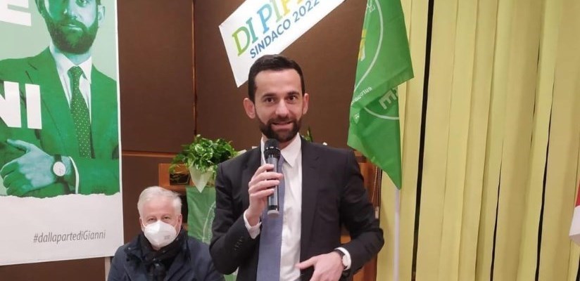 Il candidato sindaco Gianni Di Pippa Il candidato sindaco Gianni Di Pippa