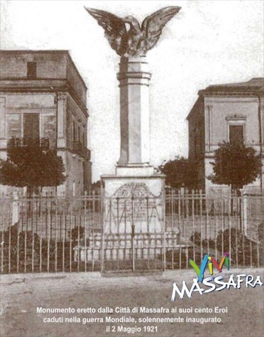 PILLOLE DI STORIA Il 2 maggio 1921 si inaugurava il Monumento ai Caduti PILLOLE DI STORIA Il 2 maggio 1921 si inaugurava il Monumento ai Caduti