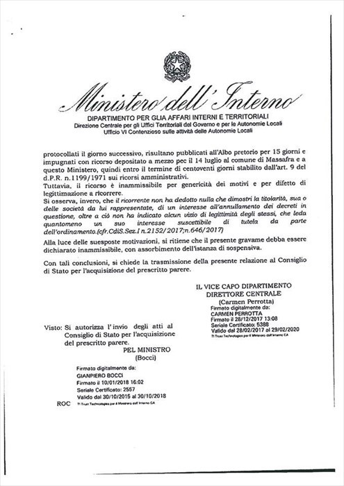 PINUCCIO/TAMBURRANO TRA ACCUSE E DIFESE