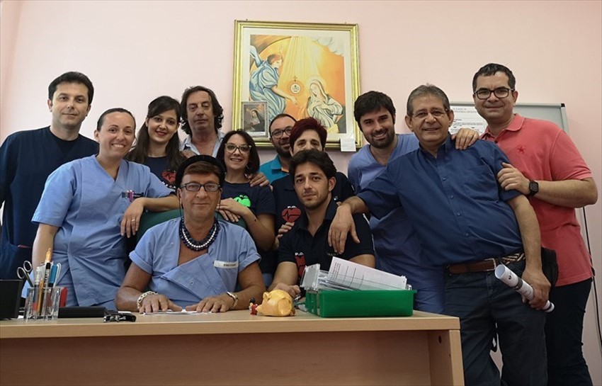 Lo staff del Pronto Soccorso di Castellaneta