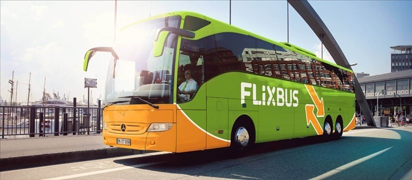 Il flixbus in viaggio