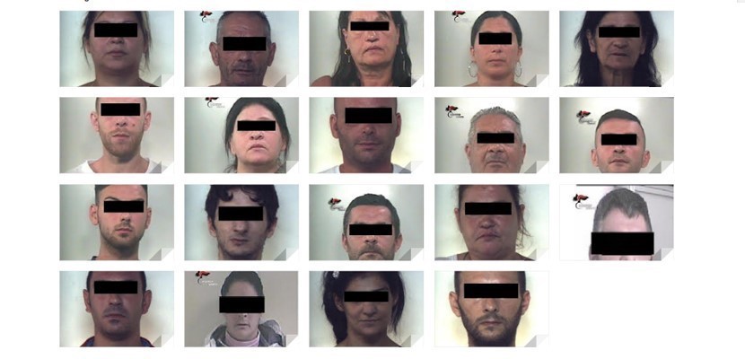 Tutti gli arrestati Tutti gli arrestati