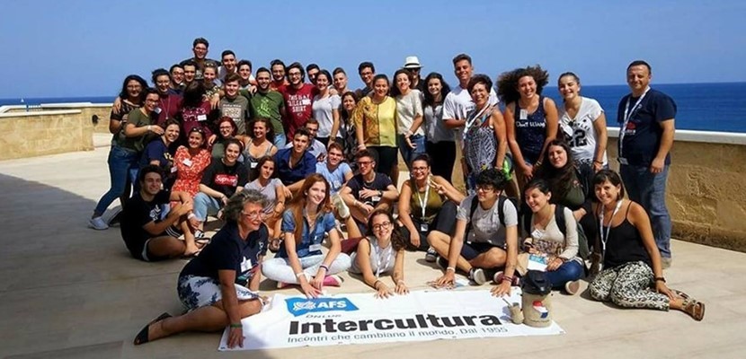 I ragazzi del centro intercultura AFS di Taranto