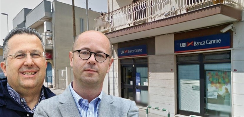 I consiglieri di opposizione Gasparre e Natale I consiglieri di opposizione Gasparre e Natale