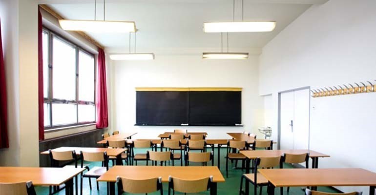Aula scolastica (immagine di repertorio)