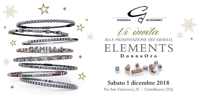 Elements Days in Gioielleria De Leonardis Elements Days in Gioielleria De Leonardis