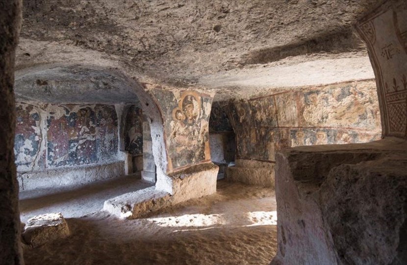 La cripta di Santa Margherita
