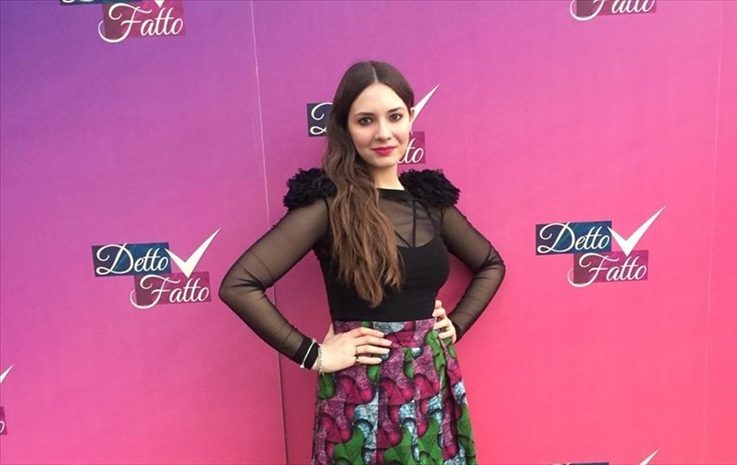 Arianna Giovinazzi a "Detto Fatto" Arianna Giovinazzi a "Detto Fatto"