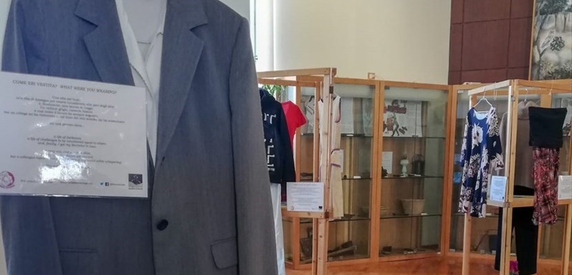 Un angolo della mostra allestita a Massafra Un angolo della mostra allestita a Massafra