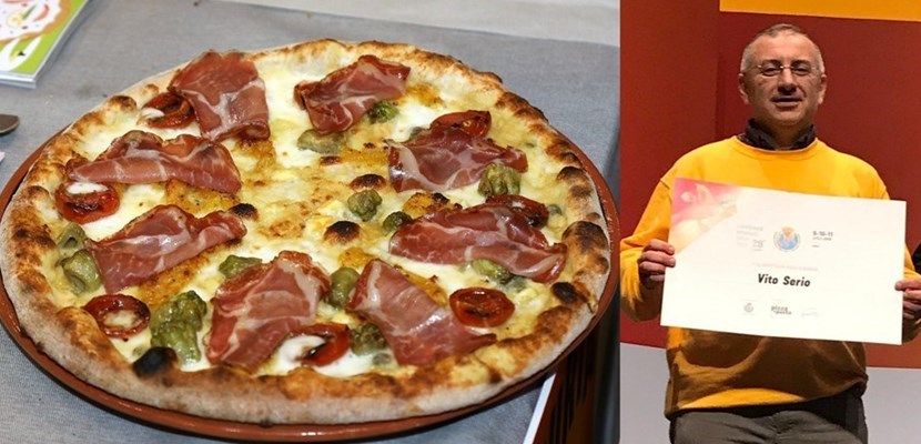 Vito Serio al "Campionato mondiale della pizza"