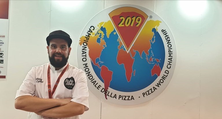 Anthony Caforio al Campionato mondiale della pizza