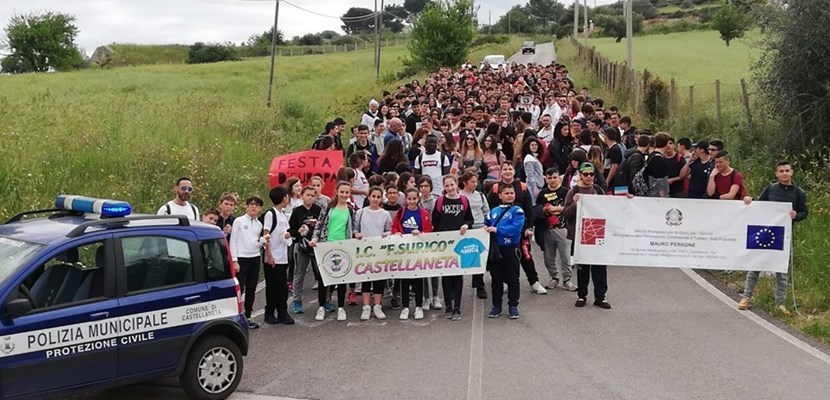 Una foto della manifestazione