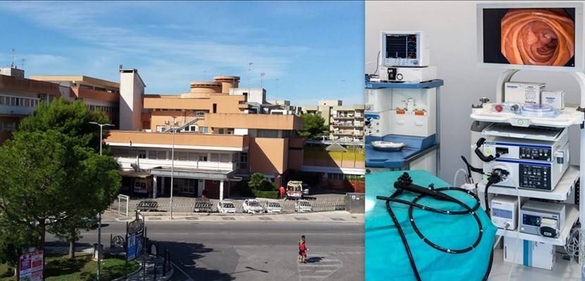 Presidio sanitario di Massafra e la nuova colonna endoscopica