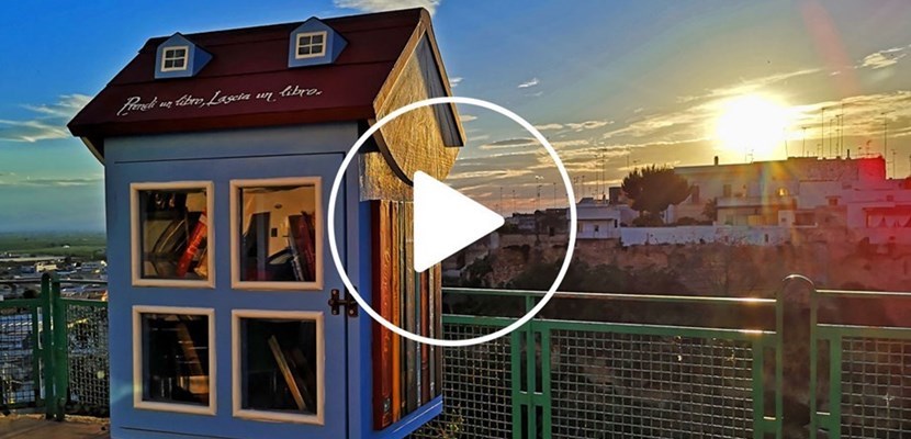 Inaugurata a Massafra la prima "Little Free Library"