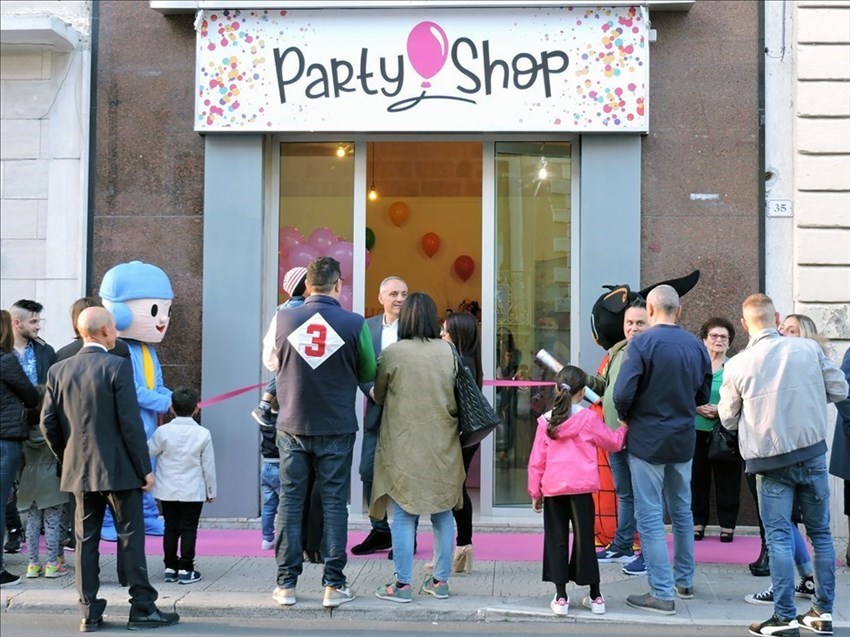 Inaugurazione "Party Shop"