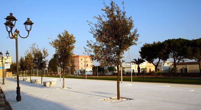 Piazza Giovanni Paolo II a Palagianello