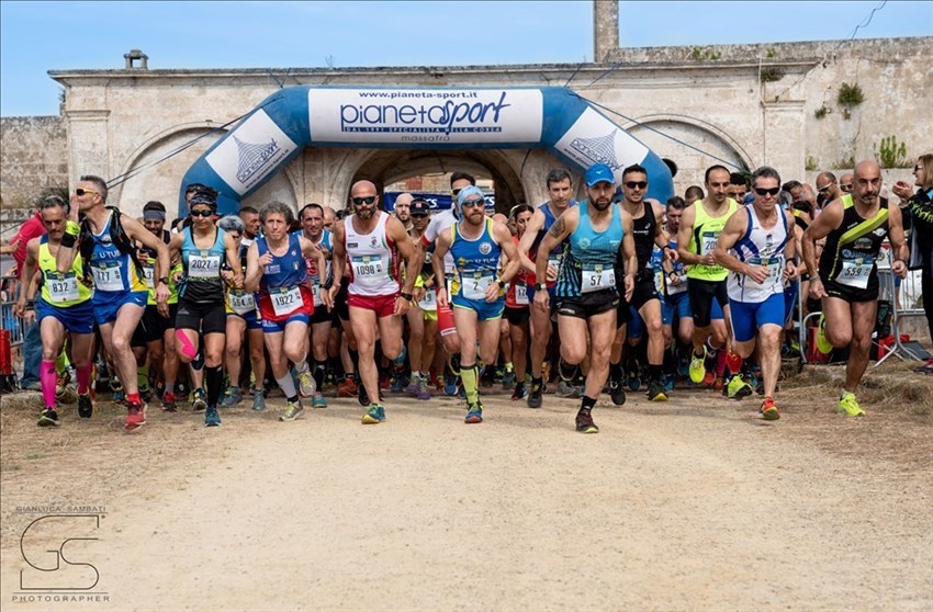 La partenza dell'Amastuola Wave Trail