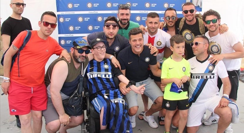 Inter Club Palaginello con Julio Cesar Inter Club Palaginello con Julio Cesar
