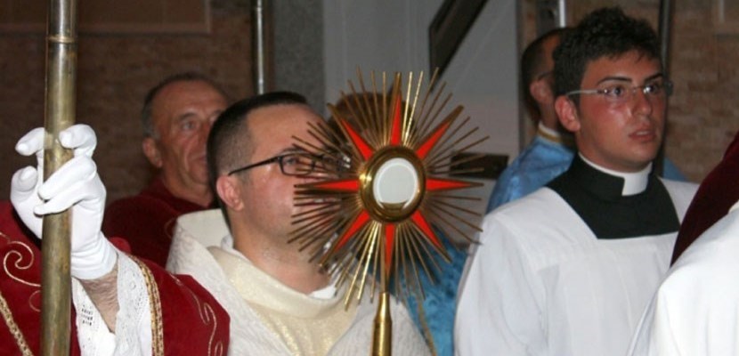 Processione del "Corpus Domini" - Foto di repertorio